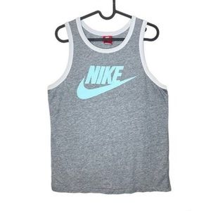 Nike Sportswear Ace Logo Tank Top Gray Women